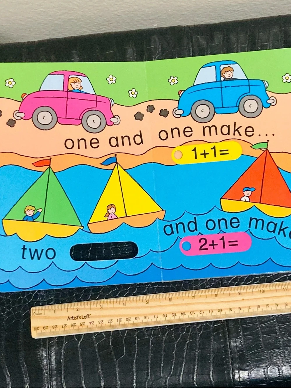 1-2-3 A Slide-and-See Counting Book by Learning Through Play